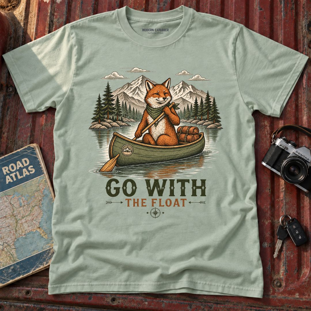 'Go With The Float' Adventure Tee