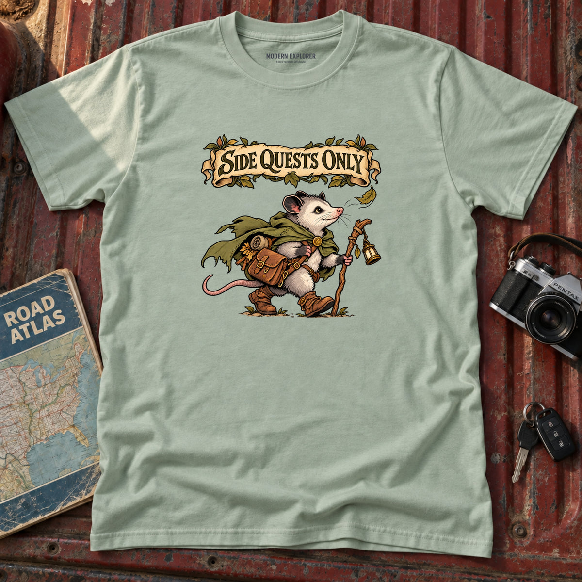 "Side Quests Only" Graphic Tee