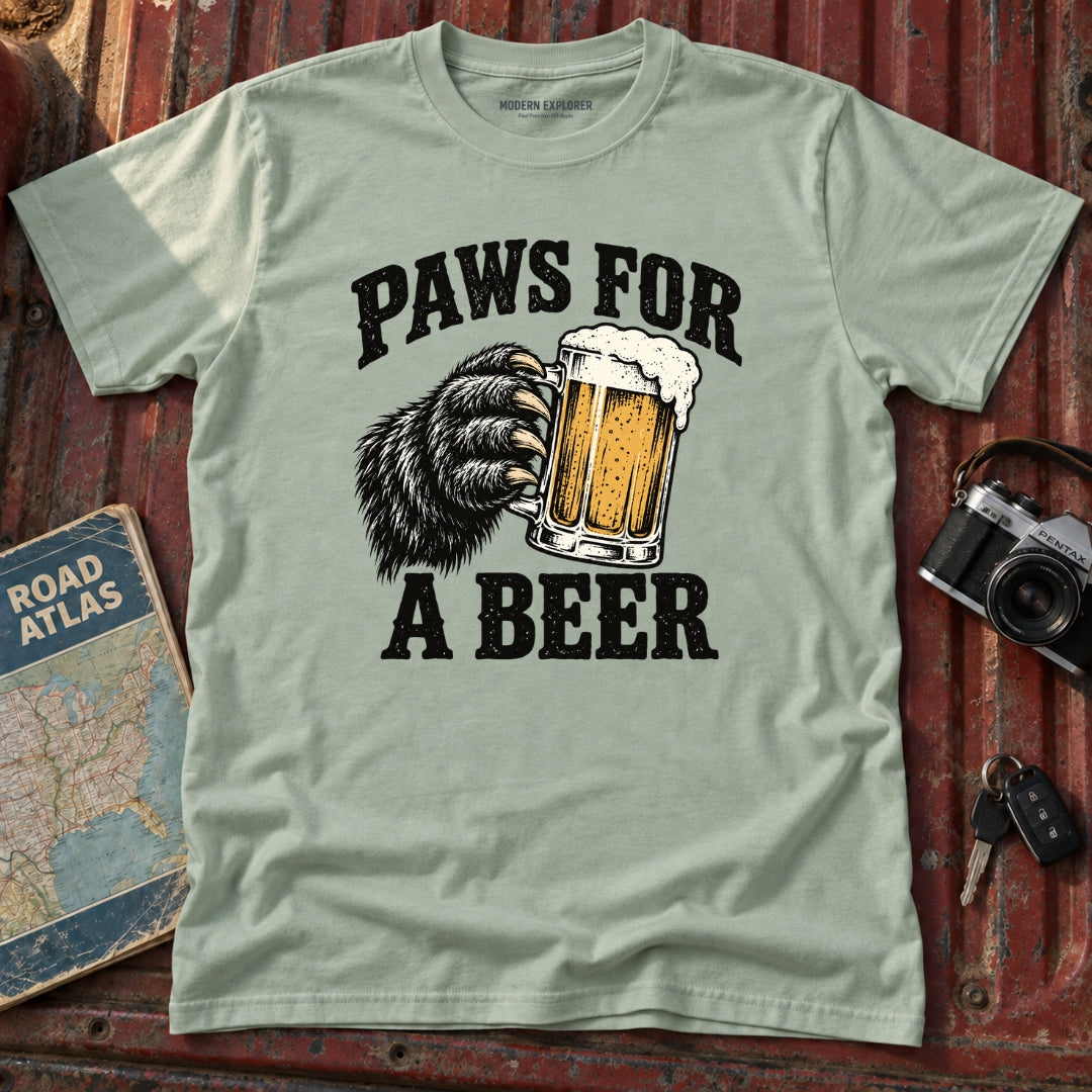 "Paws for a Beer" Tee