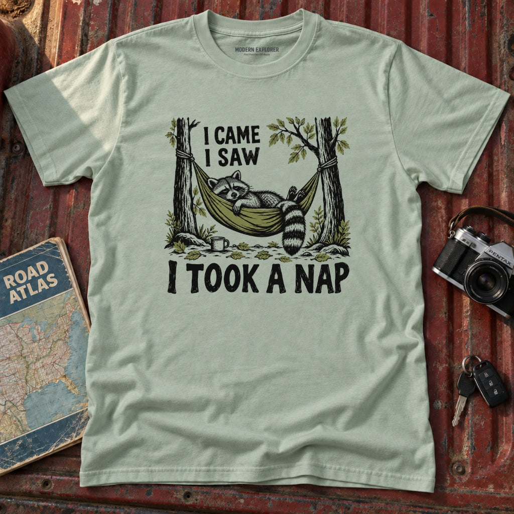 "I Came I Saw I Took a Nap" Graphic Tee