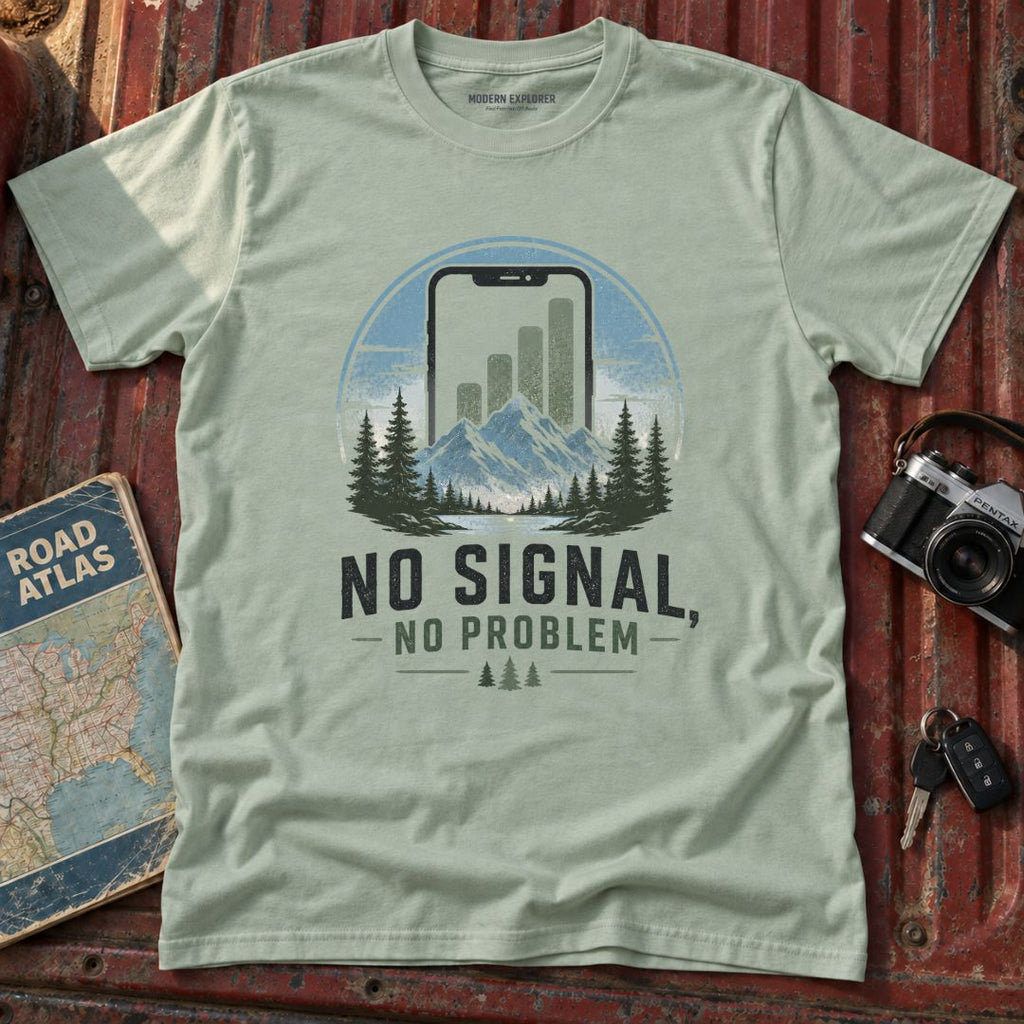 'No Signal, No problem' Graphic Tee