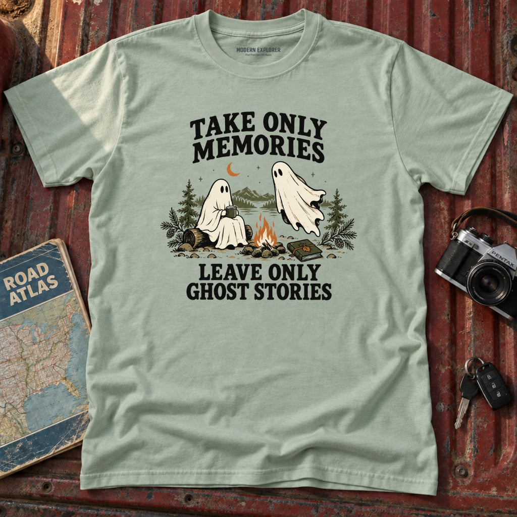 "Take Only Memories Leave Only Ghost Stories" Graphic Tee