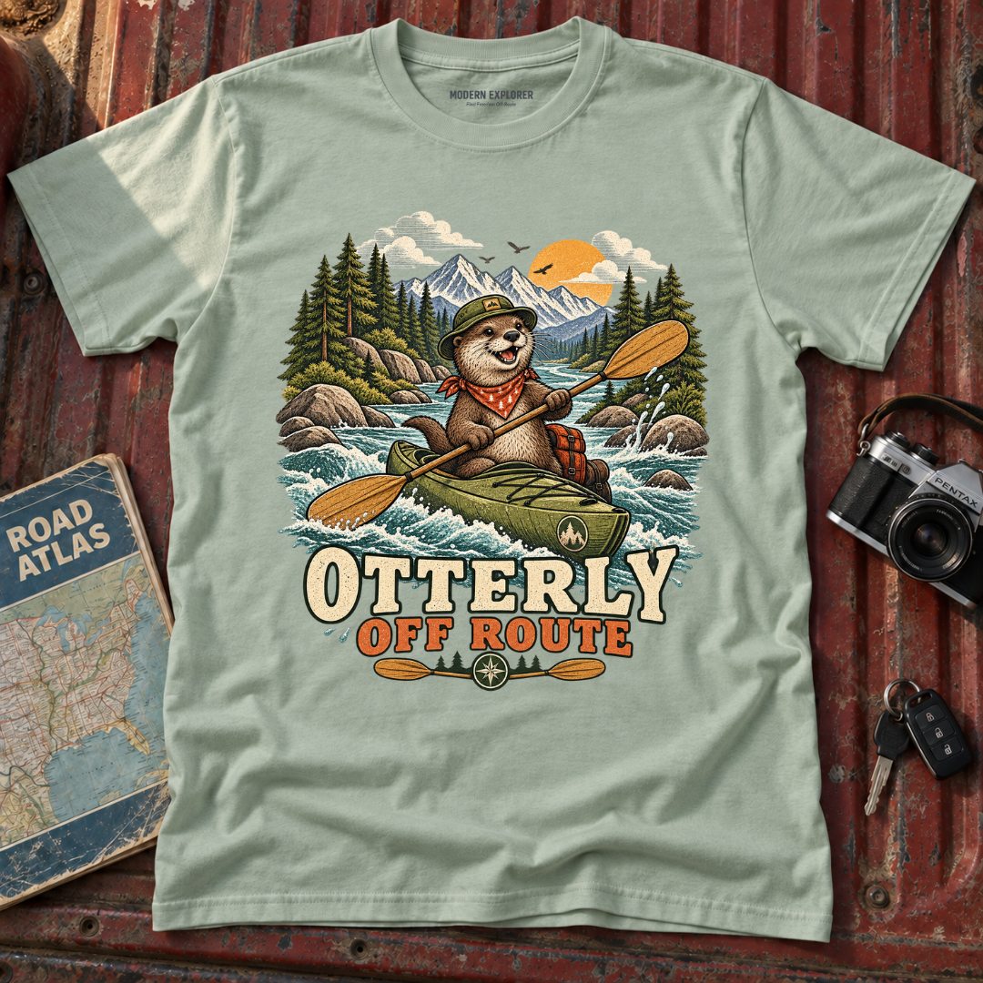 Otterly Off Route Graphic Tee
