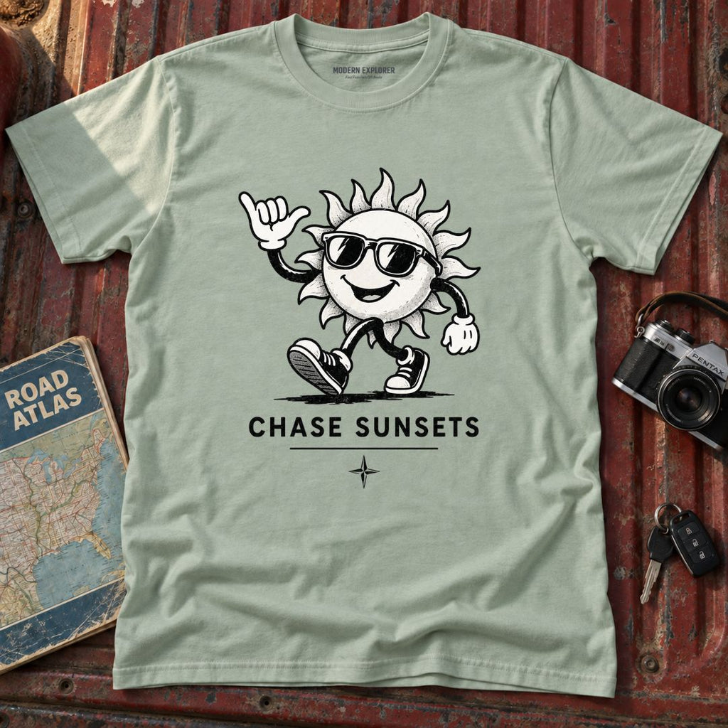 "Chase Sunsets" Graphic T-Shirt
