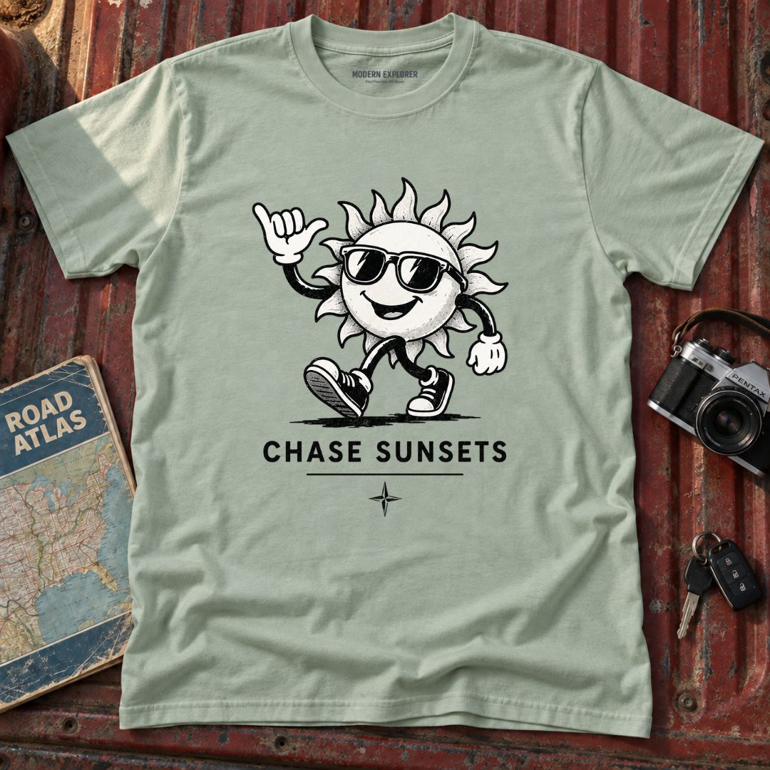"Chase Sunsets" Graphic T-Shirt