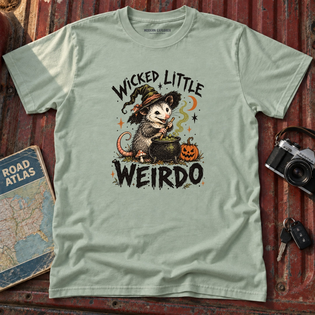"Wicked Little Weirdo" Halloween Graphic Tee