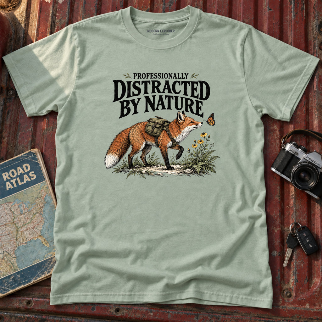"Distracted by Nature" Tee