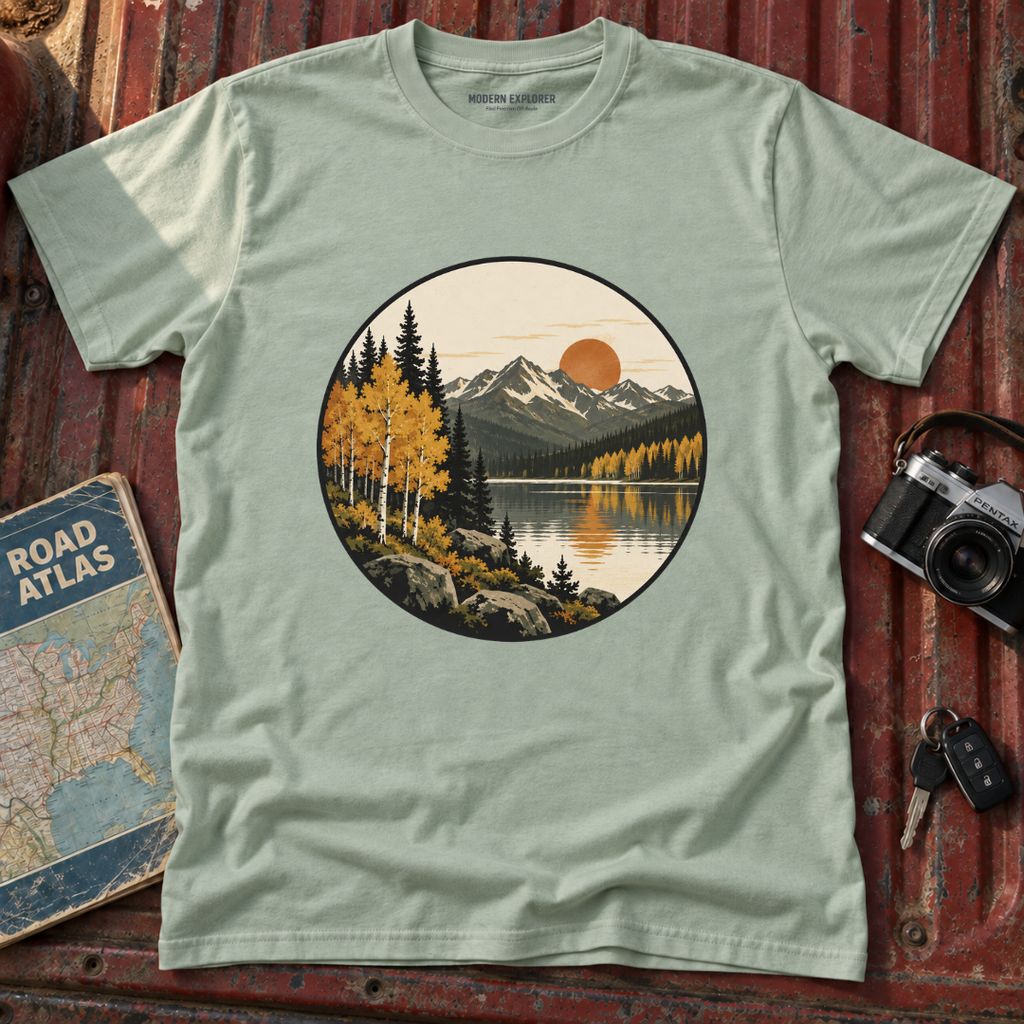 Fall Mountains Adventure Tee