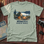 "Moments Worth While" Beach Tee