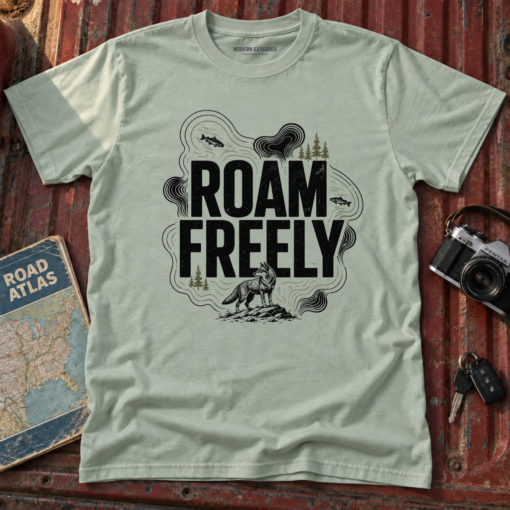 Roam Freely Adventure Graphic