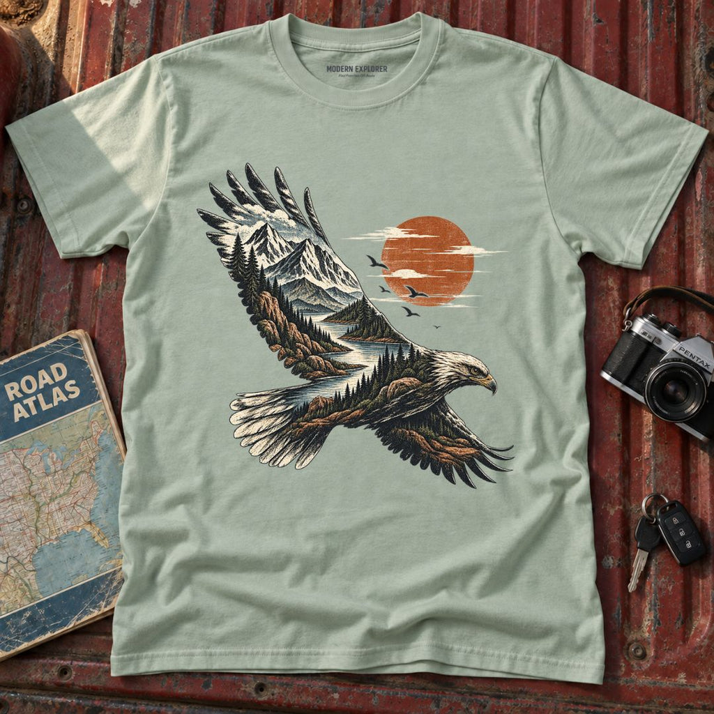 Nature Eagle Graphic Tee
