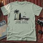 'Some Days' Surf Graphic Tee