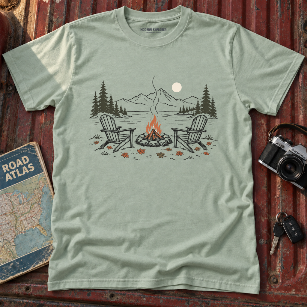 Campfires and Good Company Tee