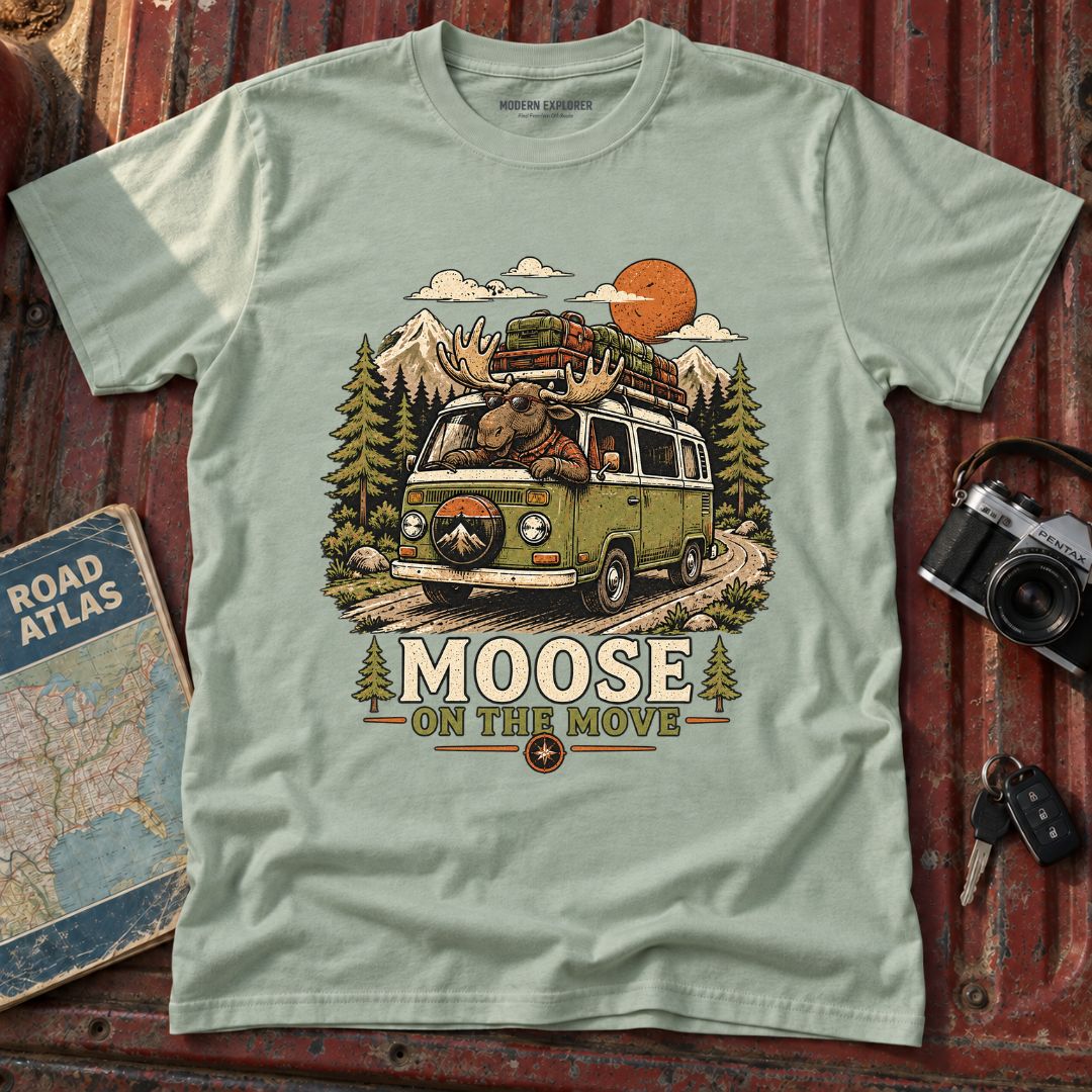 Moose On The Move T-Shirt