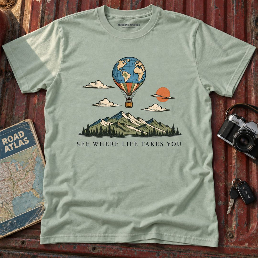'See Where Life Takes You' Travel Tee