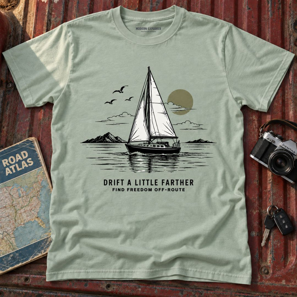 'Drift a Little Farther' Nautical Graphic Tee