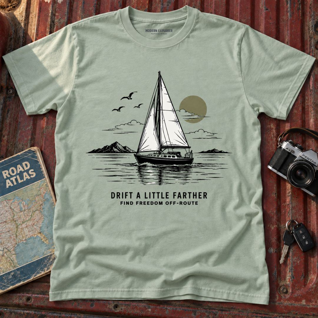 'Drift a Little Farther' Nautical Graphic Tee
