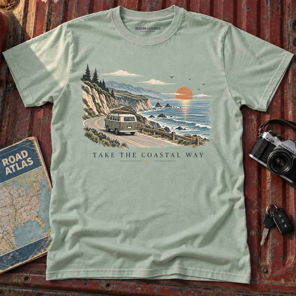 'Tale the Coastal Way' Sunset Beach Graphic