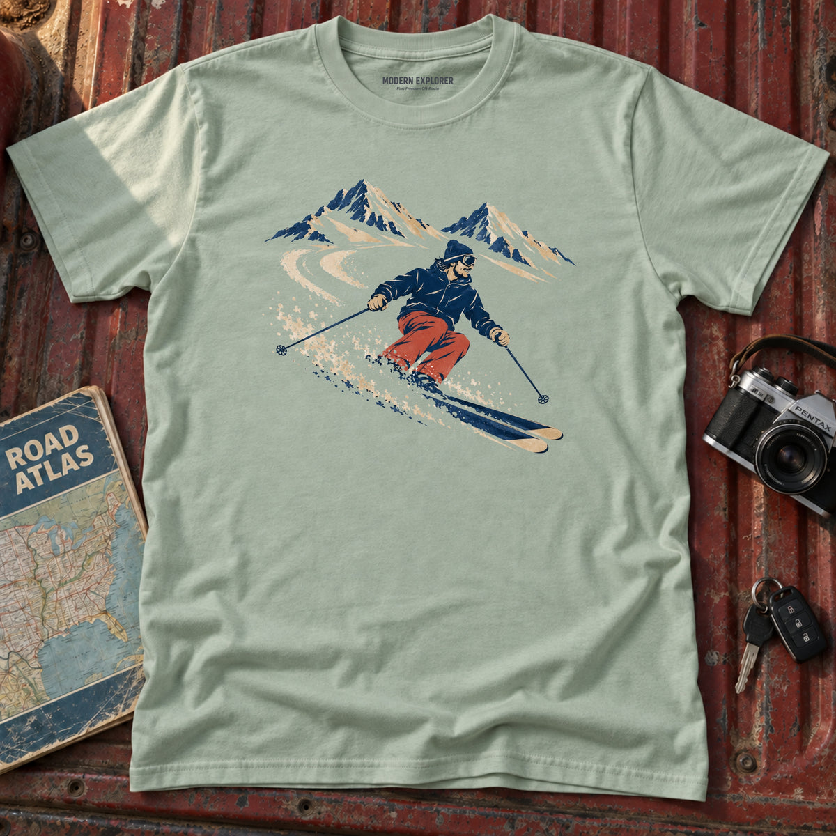Cold Weather Paradise Graphic Tee