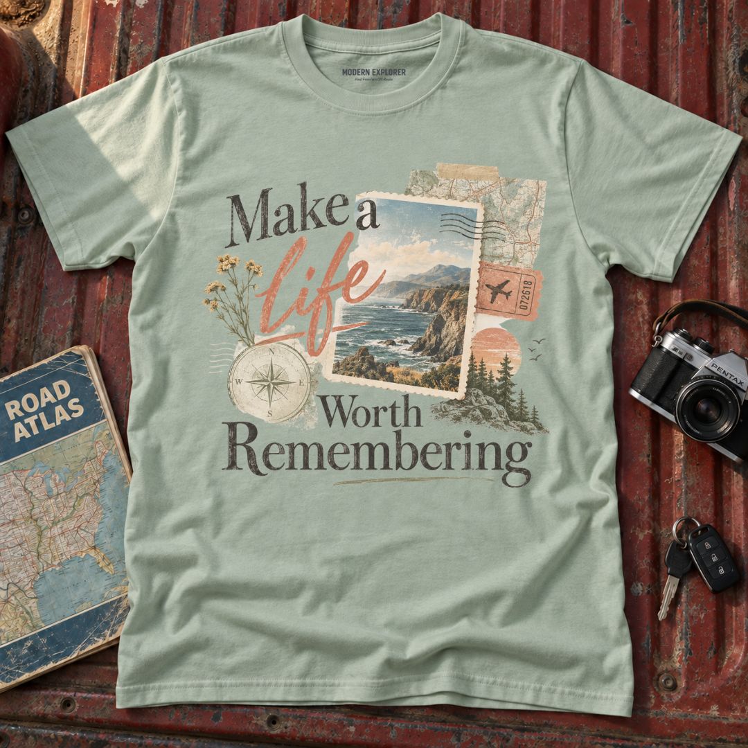 "Make a Life Worth Remembering" Graphic Tee