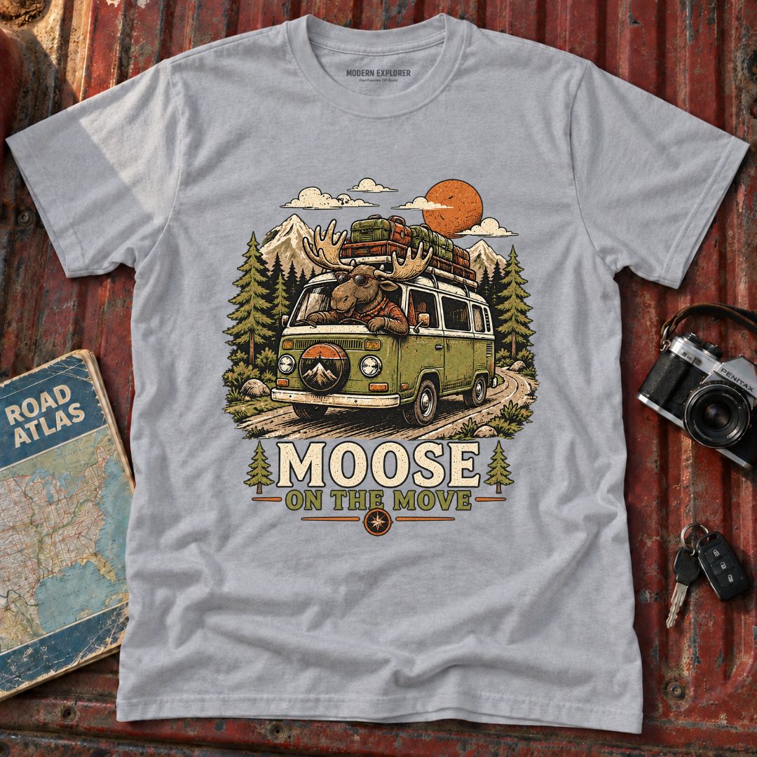 Moose On The Move T-Shirt