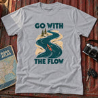 "Go With The Flow" Graphic Tee