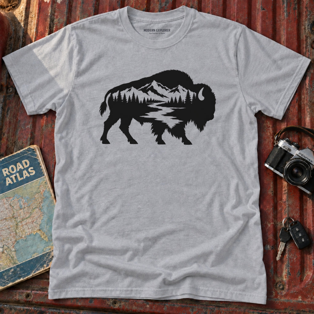 Untamed Spirit Bison Tee