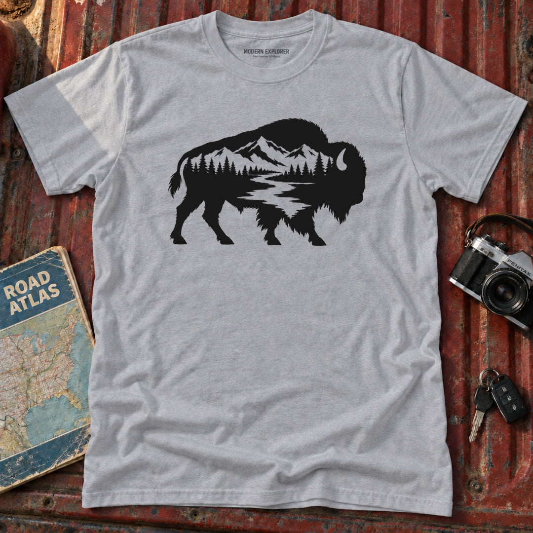 Untamed Spirit Bison Tee