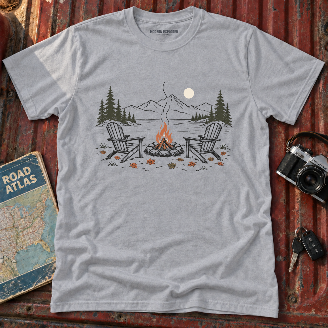Campfires and Good Company Tee