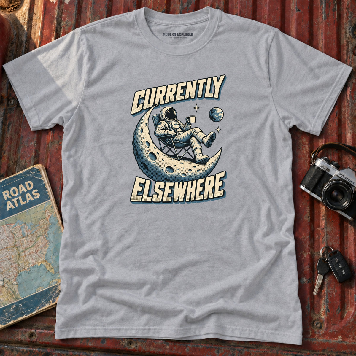 Currently Elsewhere Astronaut Tee