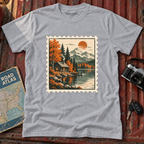 Vintage Mountain Stamp T-Shirt