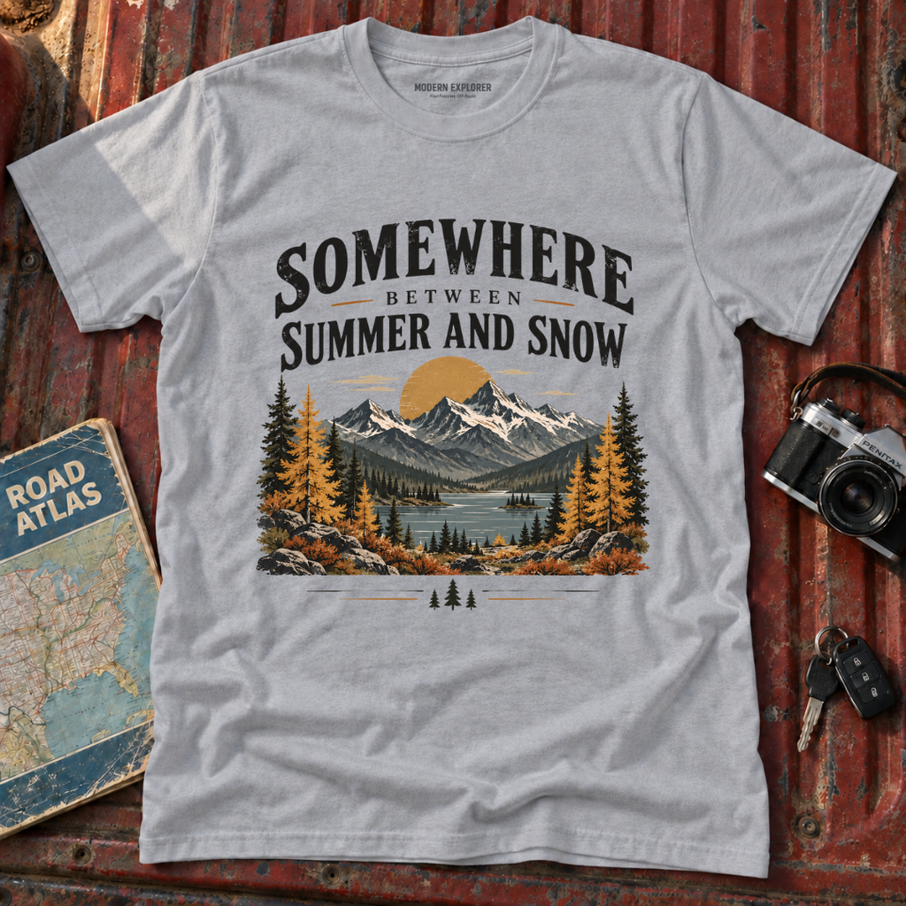 Somewhere Between Summer and Snow Tee