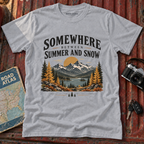 Somewhere Between Summer and Snow Tee
