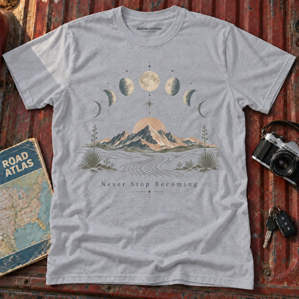 "Never Stop Becoming" Graphic Tee