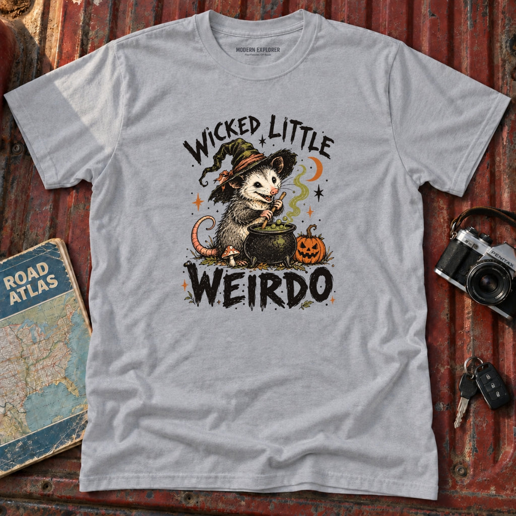 "Wicked Little Weirdo" Halloween Graphic Tee