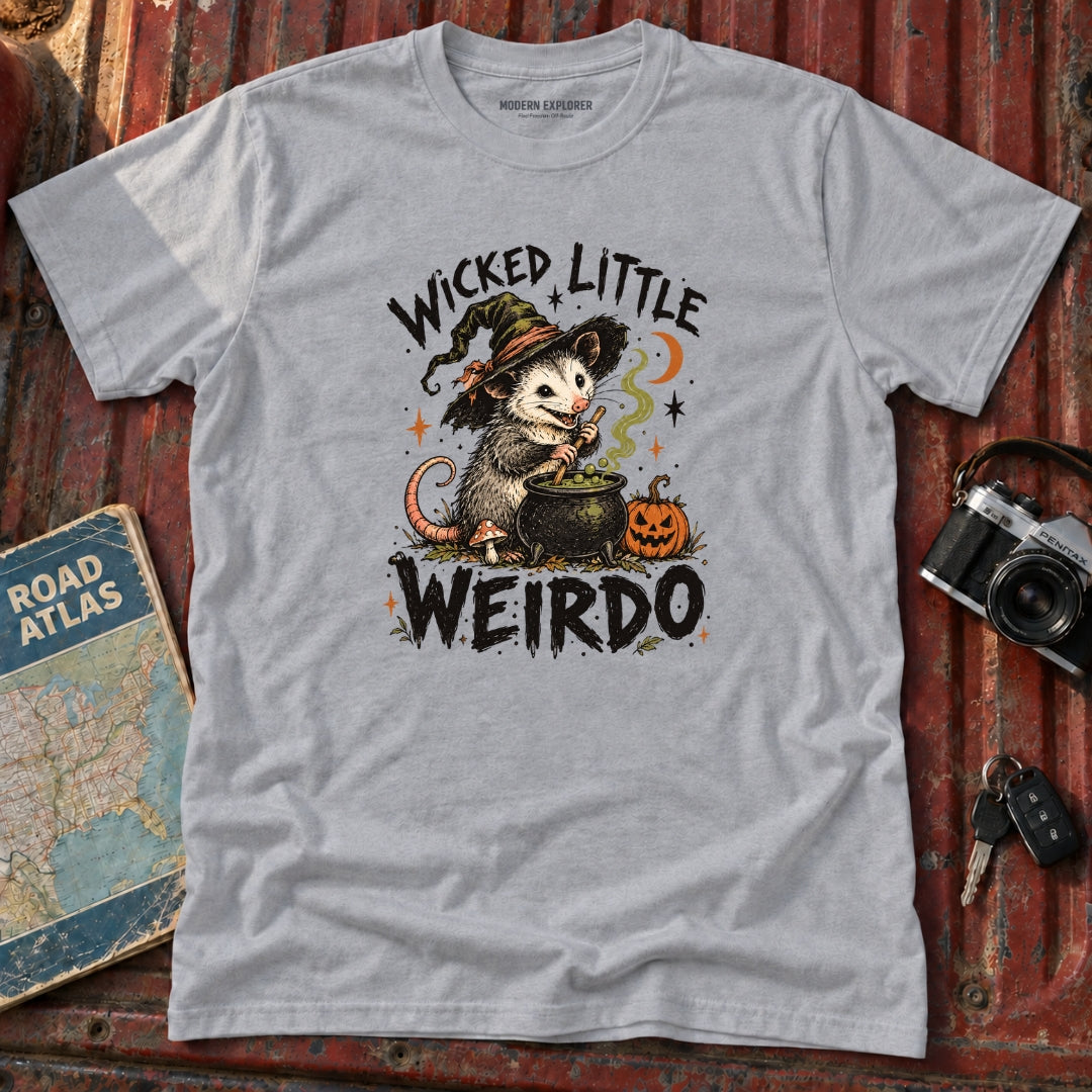 "Wicked Little Weirdo" Halloween Graphic Tee