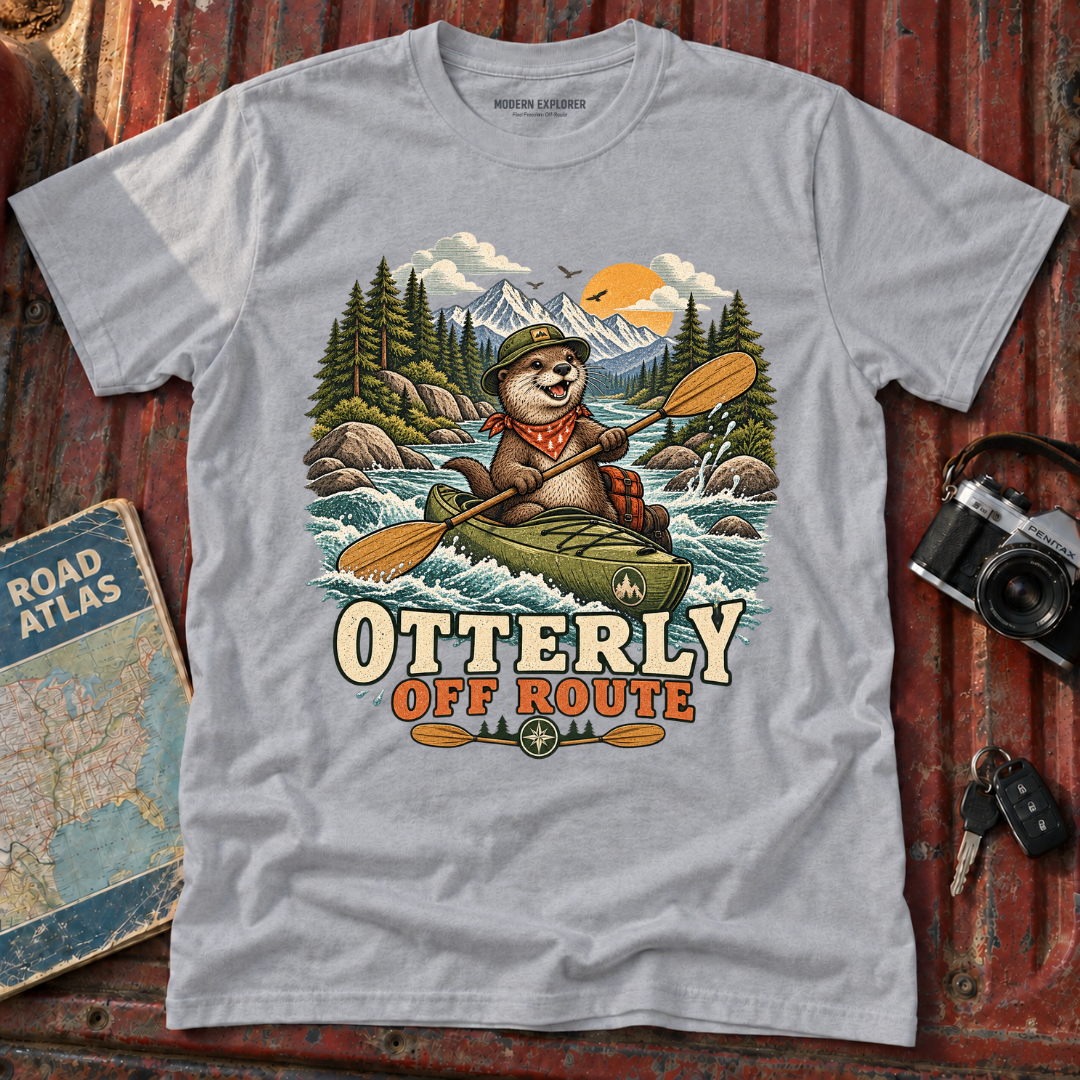 Otterly Off Route Graphic Tee