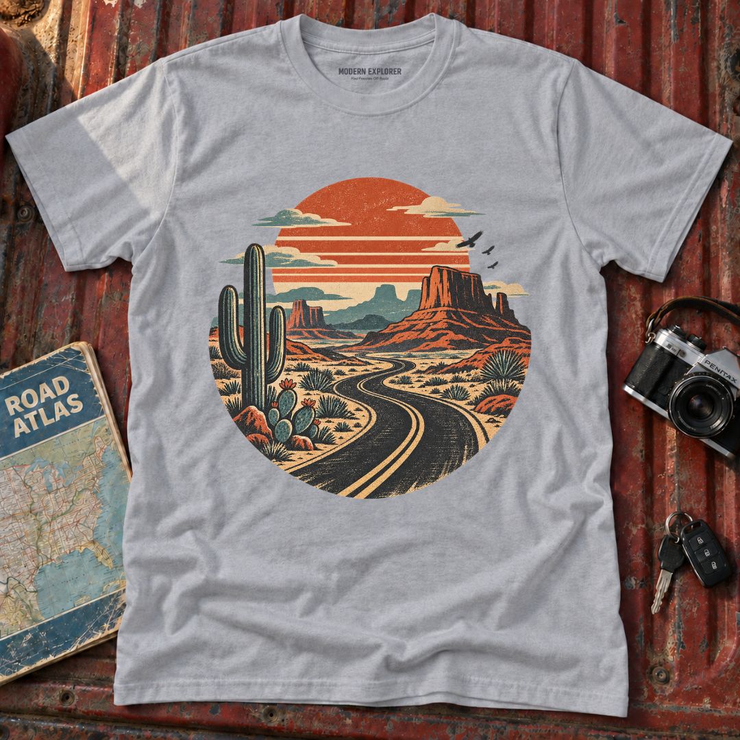 Desert Sunset Graphic T-Shirt