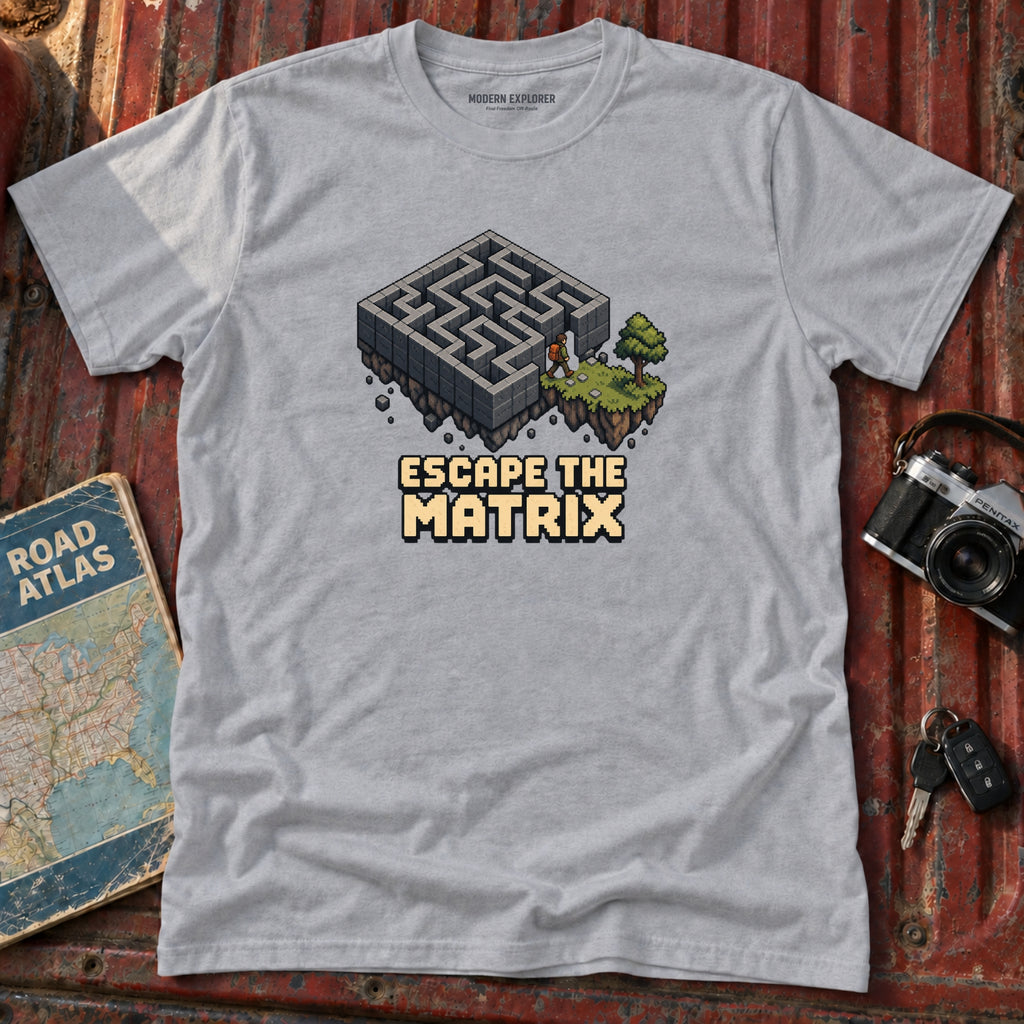 Matrix Maze Graphic Tee