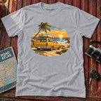 Golden Hour Surf Wagon Tee