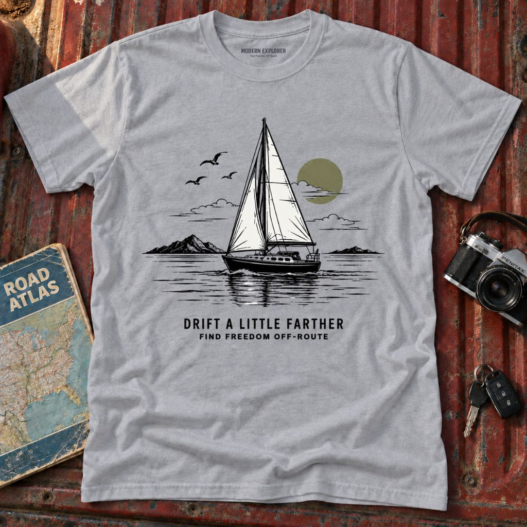 'Drift a Little Farther' Nautical Graphic Tee