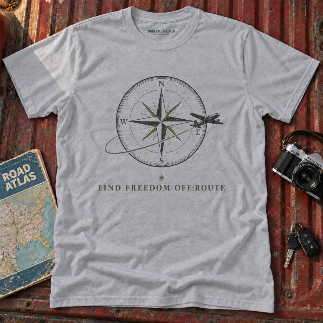 Find Freedom Off Route Travel Tee