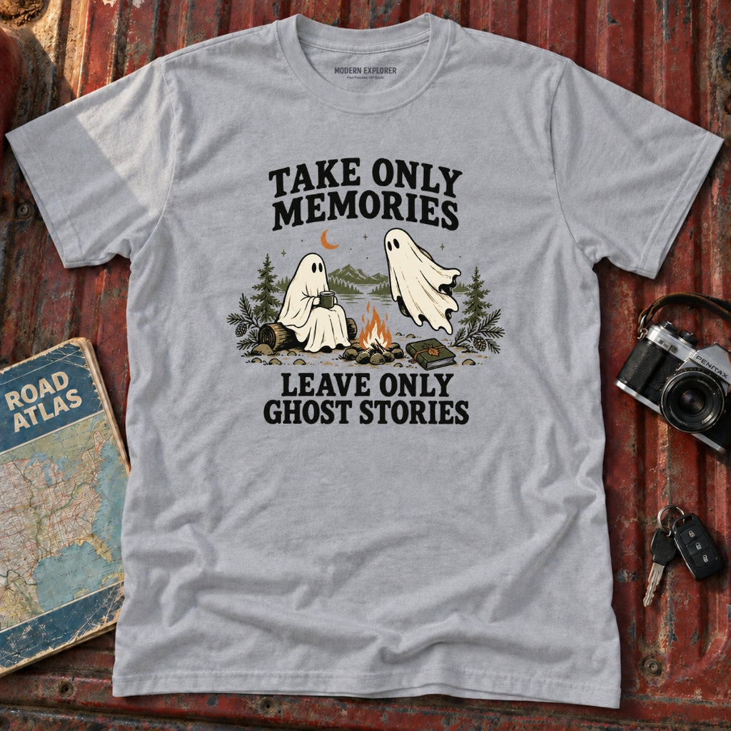 "Take Only Memories Leave Only Ghost Stories" Graphic Tee