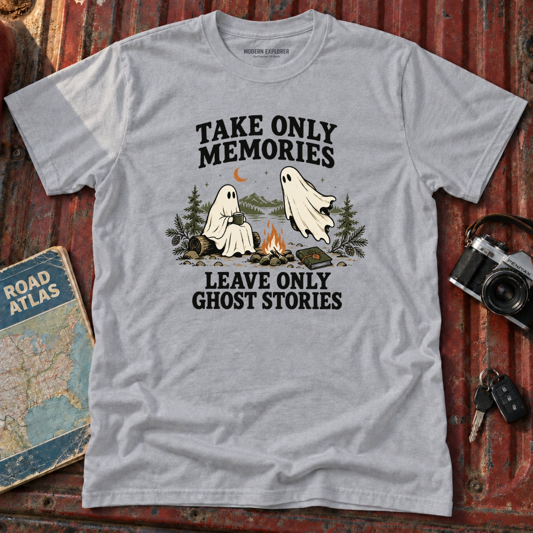 "Take Only Memories Leave Only Ghost Stories" Graphic Tee