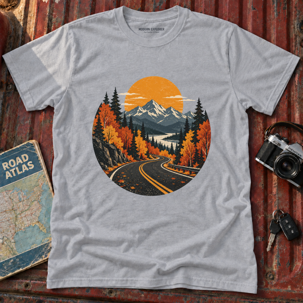 Fall Scenic Sunset T-Shirt