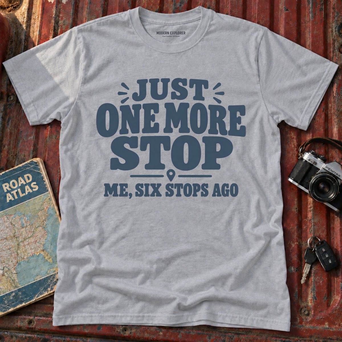 "Just One More Stop" Graphic Tee