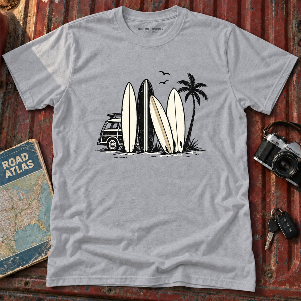 'Coastal State of Mind' Surf Graphic Tee