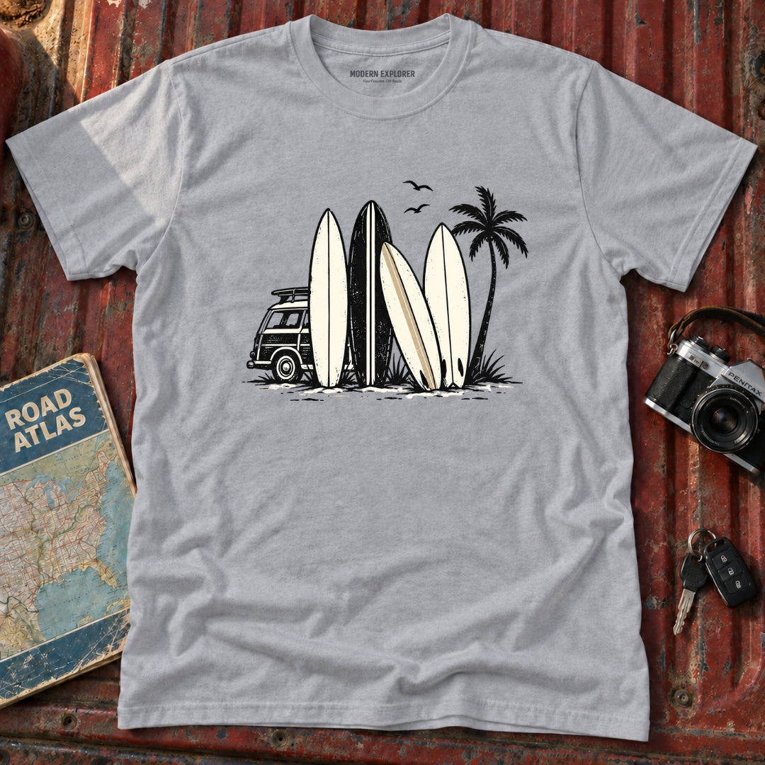 'Coastal State of Mind' Surf Graphic Tee