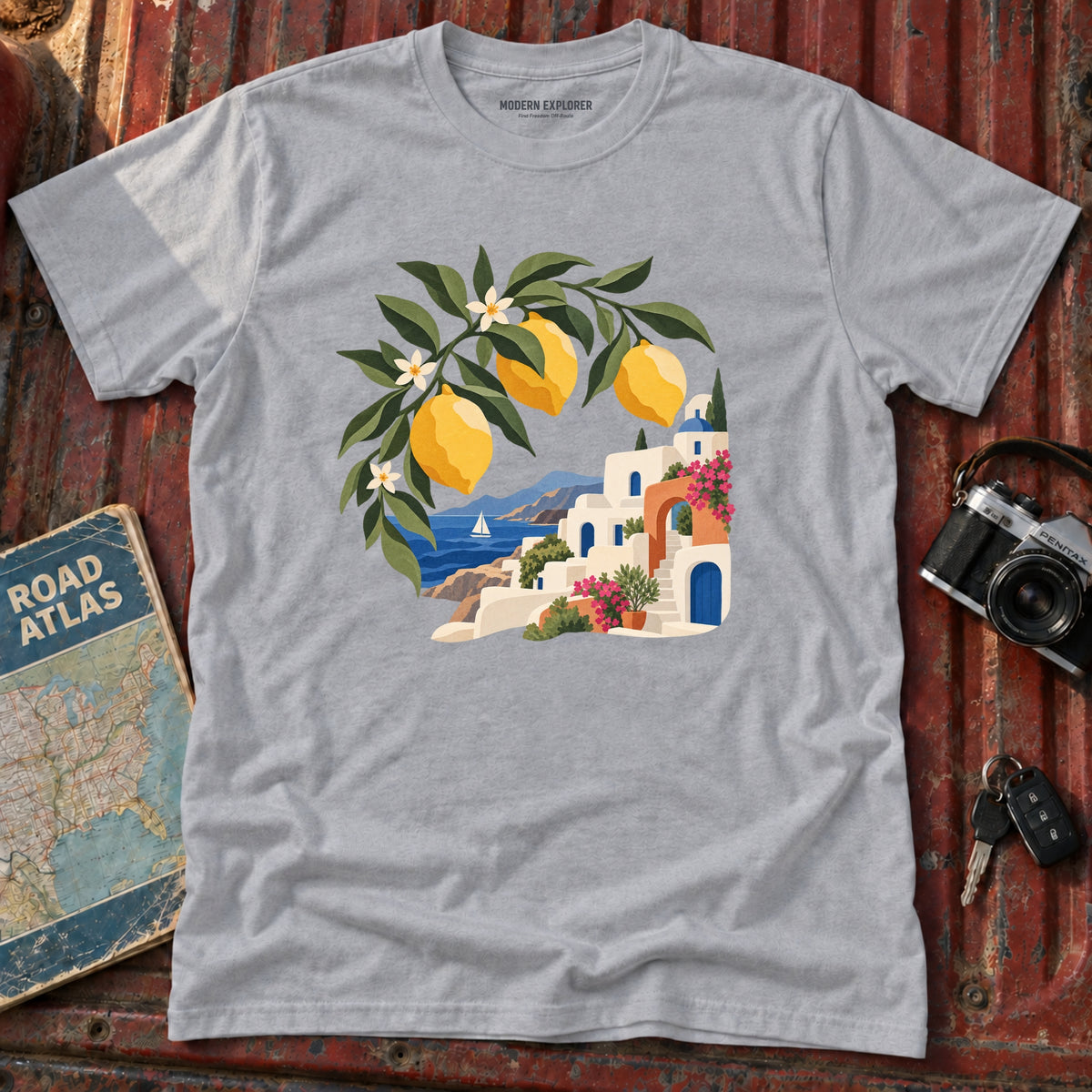 Mediterranean Lemon Grove Tee