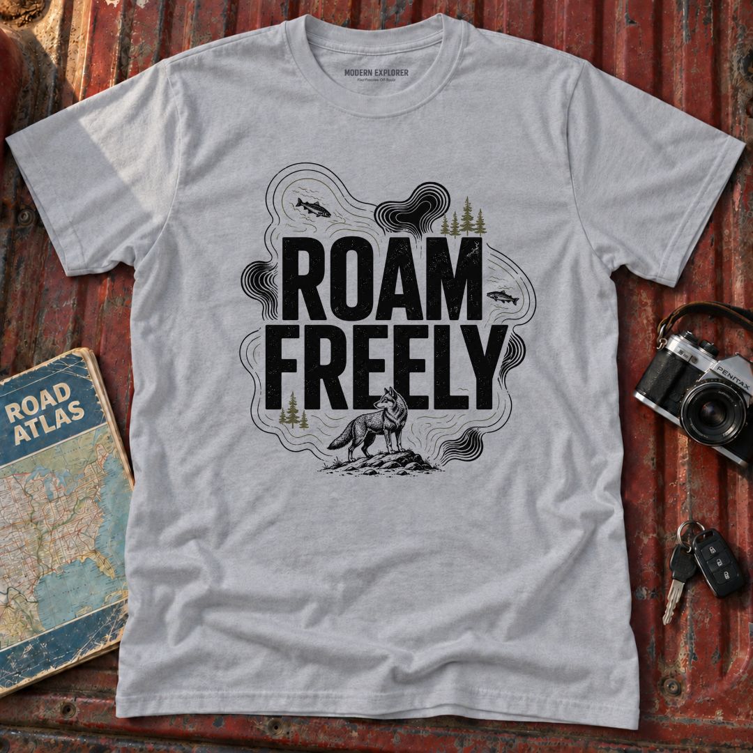 Roam Freely Adventure Graphic